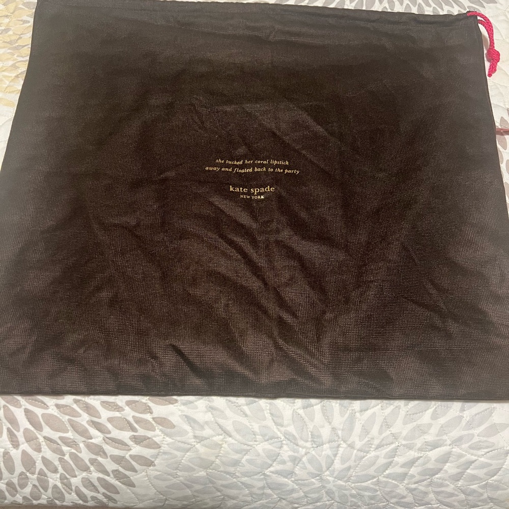 Kate Spade Chocolate Brown Dust Bag